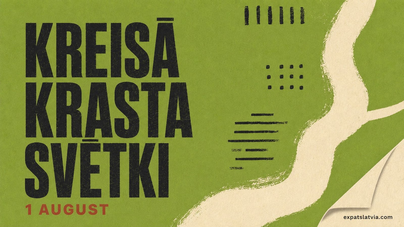 Kreisā krasta svētki music and community festival in Uzvaras Park, Riga.