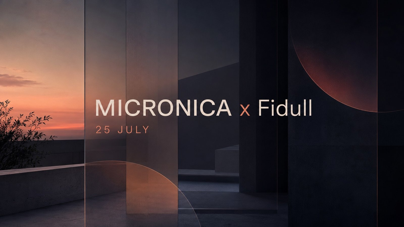 MICRONICA x Fidull house and minimal event in Riga on July 25, 2026