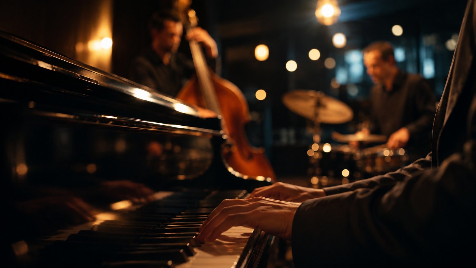 Mike del Ferro Trio live at Rīgas Ritmi 2026, an international jazz festival in Riga featuring the renowned Dutch pianist alongside Latvian musicians for an evening of contemporary jazz.