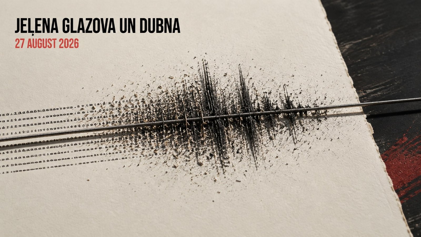 Jeļena Glazova and DUBNA experimental sound performance at 1983 in Riga.