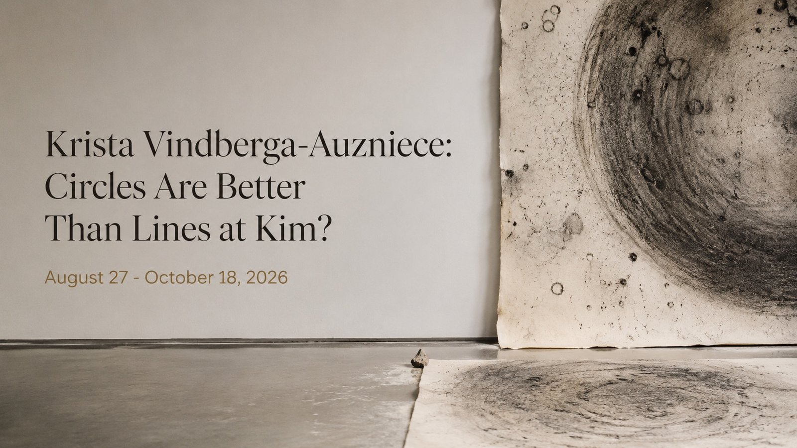 Abstract charcoal drawing textures inspired by Krista Vindberga-Auzniece’s exhibition at Kim? in Riga