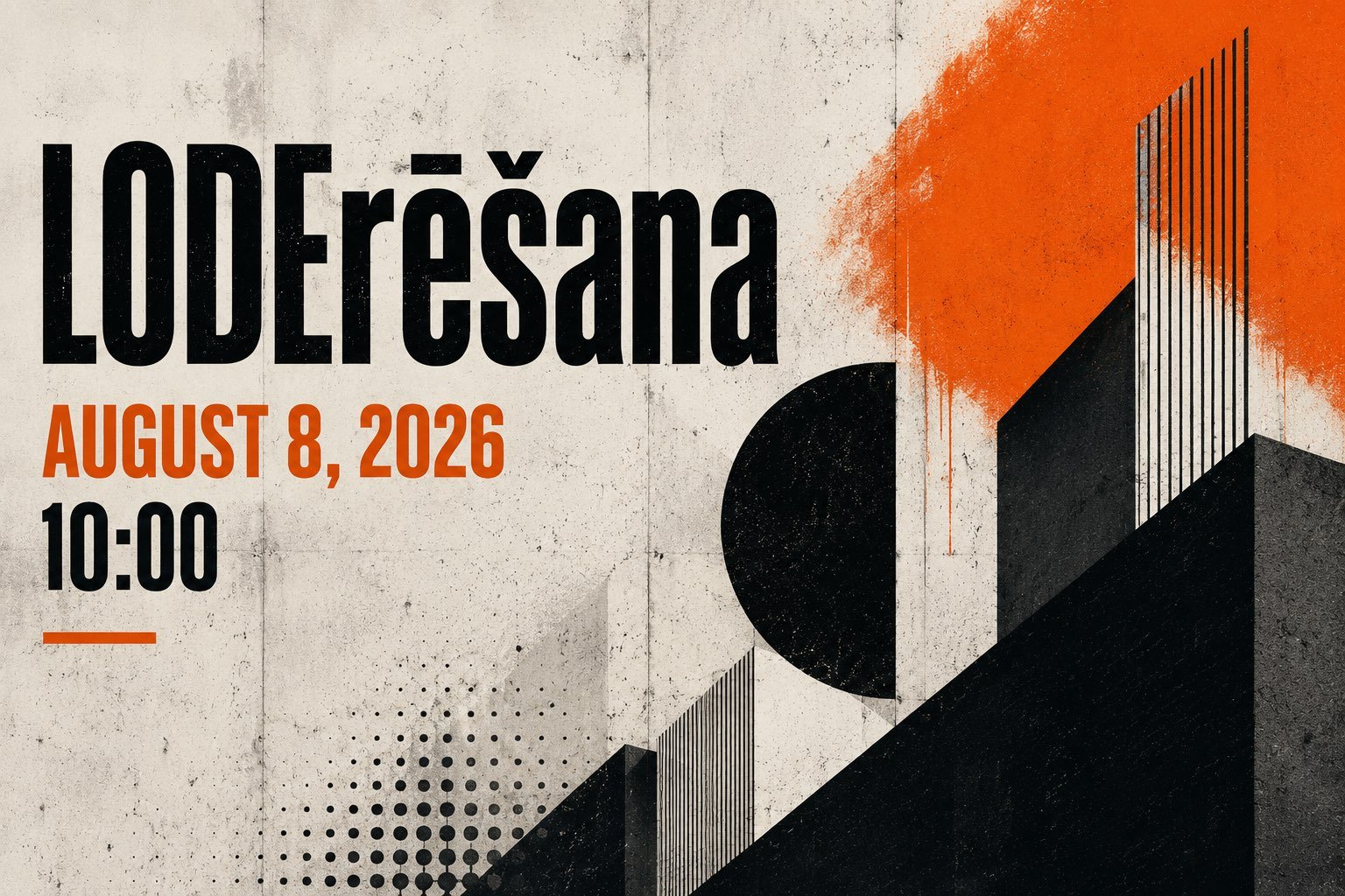 Street art event and creative workshops in Sarkandaugava, Riga.