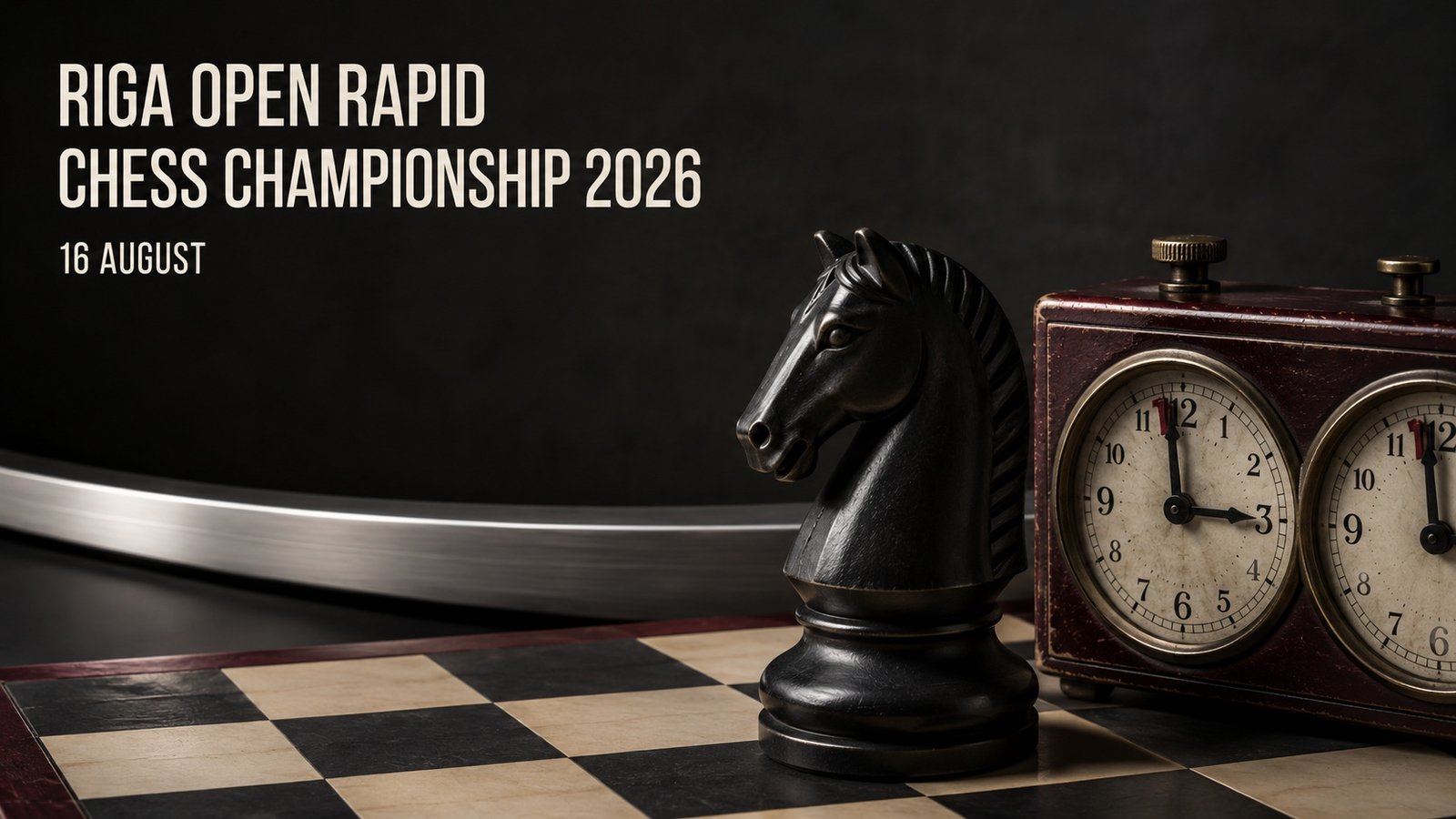 Riga Open Rapid Chess Championship 2026 at Riga Motor Museum.