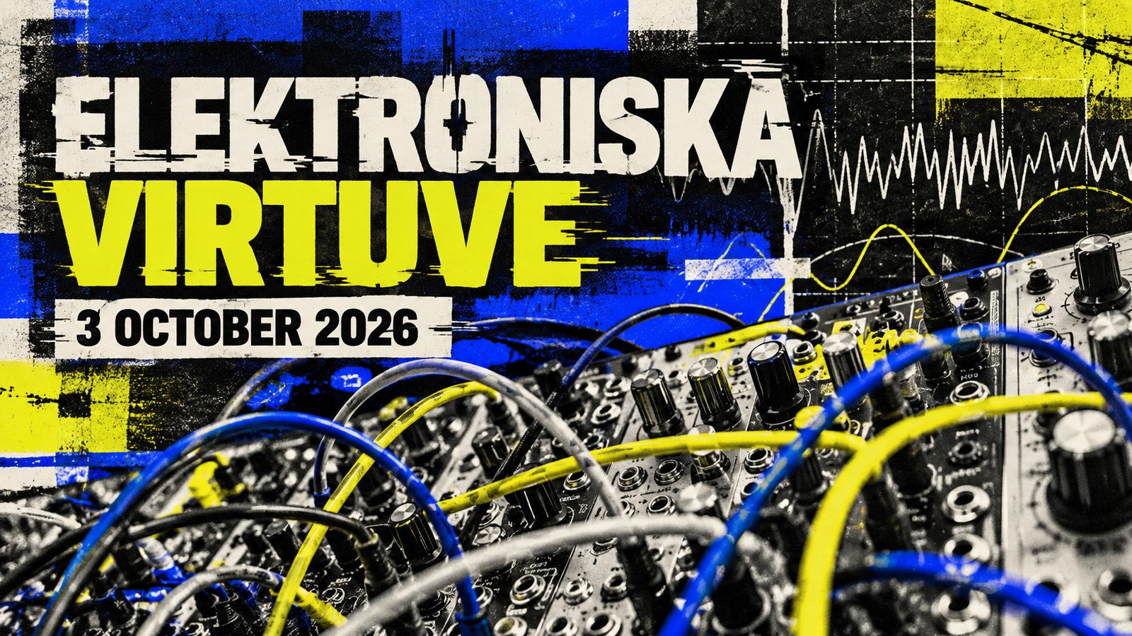 Elektroniskā Virtuve experimental music session in Riga on 3 October 2026
