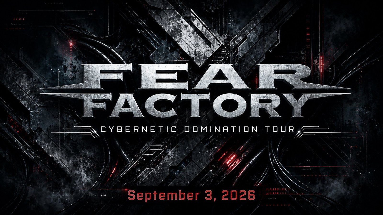 Fear Factory Cybernetic Domination Tour concert at Palladium Rīga