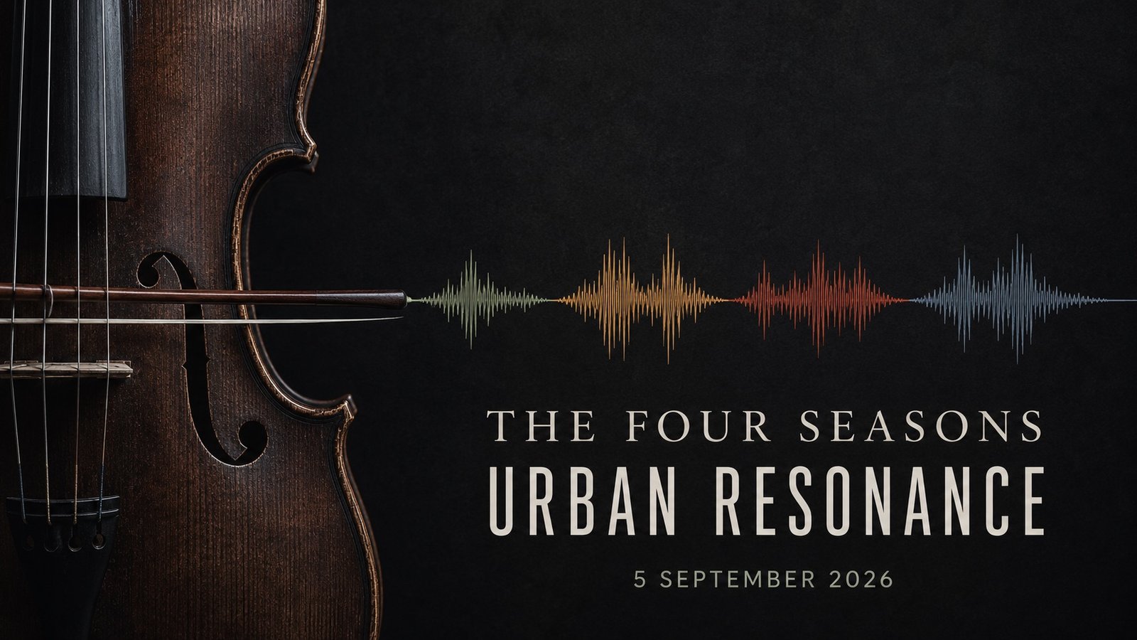The Four Seasons: Urban Resonance classical and electronic music performance in Riga.