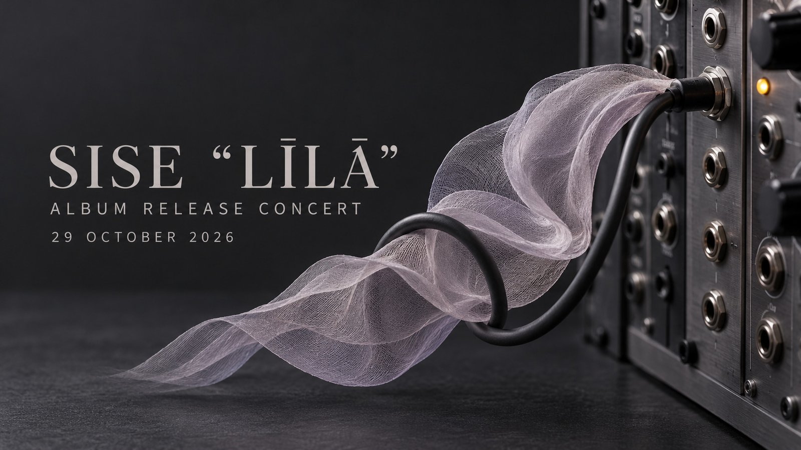 SISE LĪLĀ album release concert by Evija Vēbere and Elīna Silova in Riga.