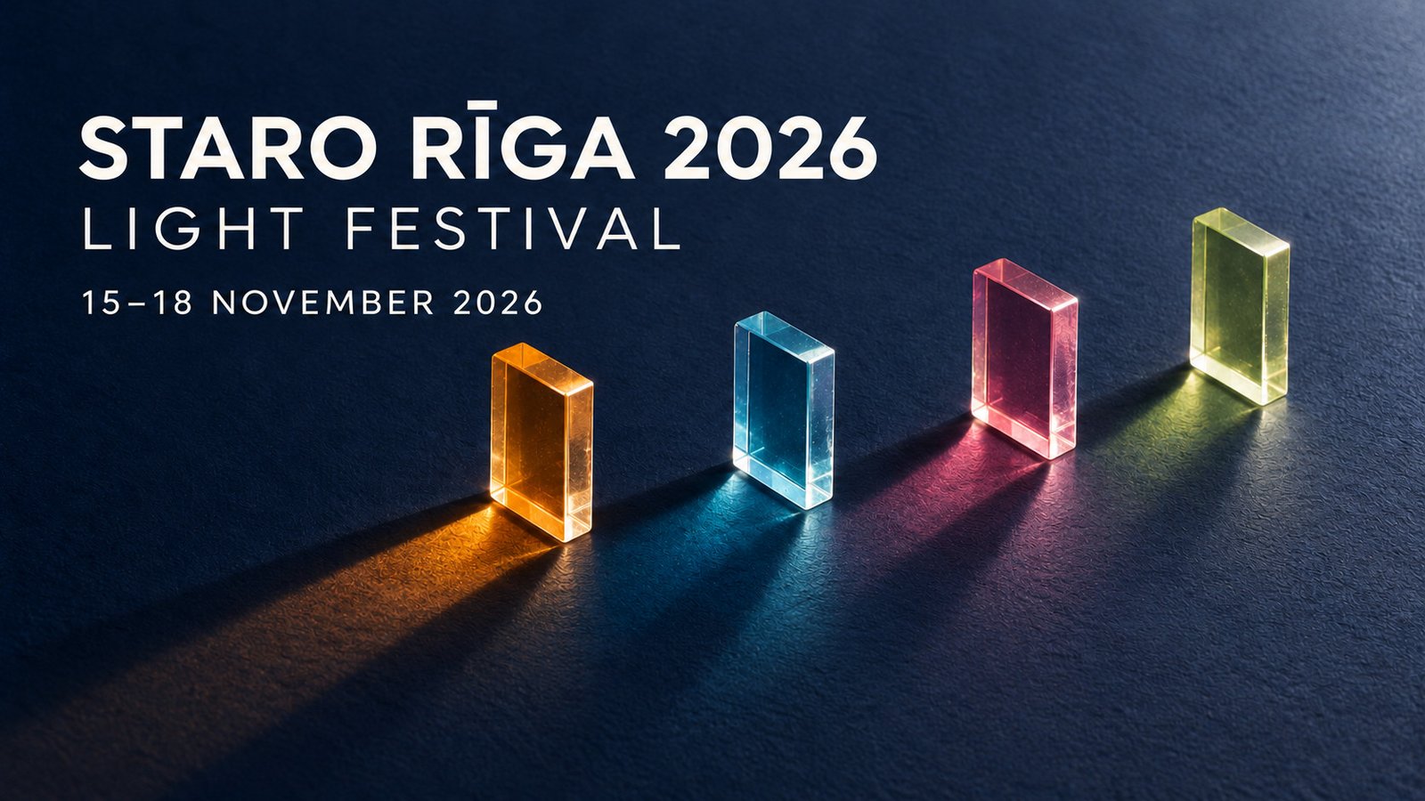 Staro Rīga 2026 light festival across central Riga from 15 to 18 November